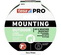 tesa Mounting PRO Outdoor 66751-00001-00 Ruban de montage transparent (L x l) 5 m x 19 mm 1 pc(s)