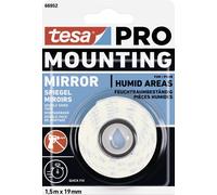 tesa Mounting PRO Spiegel 66952-00000-00 Ruban de montage blanc (L x l) 1.5 m x 19 mm 1 pc(s)