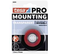 tesa Mounting PRO Transparent 66965-00000-00 Ruban de montage transparent (L x l) 1.5 m x 19 mm