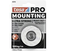 tesa Mounting PRO Ultra Strong 66792-00000-00 Ruban de montage blanc (L x l) 1.5 m x 19 mm Blanc G