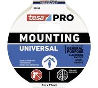tesa Mounting PRO Universal 66958-00001-00 Ruban de montage blanc (L x l) 5 m x 9 mm 1 pc(s)