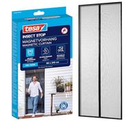 tesa Moustiquaire aimantée 55384-00000-00 - anti-insectes, sans perçage - 0,90×2,10 m anthracite