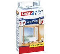 Tesa Moustiquaire pour fenêtre COMFORT 1,30 x 1,50 m Blanc G
