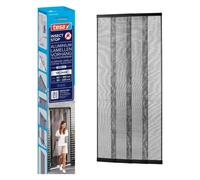 tesa Moustiquaire à lamelles Premium télescopique sans perçage 95 x 220 cm Anthracite