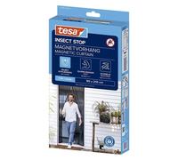 tesa Moustiquaire aimantée 55384-00000-00 - anti-insectes, sans perçage - 0,90×2,10 m anthracite