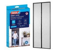 tesa Rideau moustiquaire INSECT STOP 55374-00000-00 aimanté auto-fermable anthracite 0,8 x 2,0 m