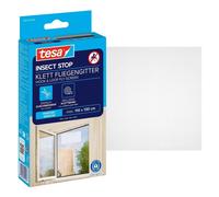 tesa Moustiquaire pour fenêtre STANDARD 1,10 m x 1,30 m blanc