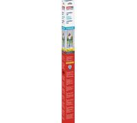 TESA Moustiquaire pour portes de balcon, lamelles 2,5x1,2, noir XL