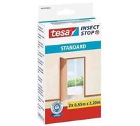 TESA Moustiquaire Standard pour portes - 2 m x 0,65 m x 2 m - Noir