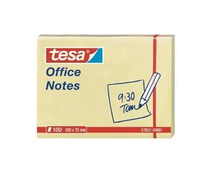 tesa Note adhésive 57657-00001 100 mm x 75 mm jaune 100 feuille