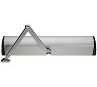 TESA OBERMATIC OBM505PL Opérateur Automatique pour Porte Battante, Argent, Ouverture et Fermeture Motorisées, Installation en Surface, Compatible Accès Fréquents et Solutions Sans Contact