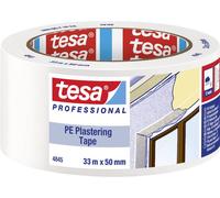 Adhésif de plâtrage protection PE longue durée 4845 - 33 m x 50 mm - blanc TESA Adhésifs