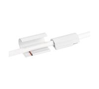 tesa Fixations pour câbles – Plastique – 5 pièces – Blanc
