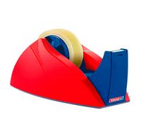 tesa Porte-rouleau Easy Cut 57422 – Dérouleur de table rouge/bleu