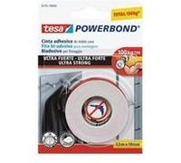 Tesa Ruban adhésif double-face Powerbond Ultra Strong 1,5 m