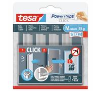 tesa Powerstrips CLICK tesa powerstrips CLICK slim - tampons adhésifs auto-agrippants pour cliquer sur des cadres photo et de