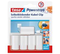 Fixation adhésive pour câbles Powerstrips® tesa 58035-00016-20 blanc 5 pc(s)