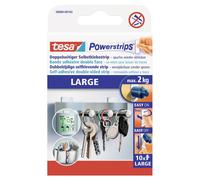 tesa Powerstrips® Large tesa 58000-00102-23 blanc 10 pc(s)