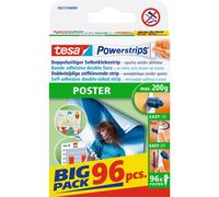 tesa Powerstrips® Poster tesa 58213-00000-20 blanc 96 pc(s)