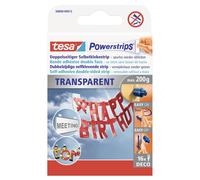 tesa Powerstrips® Transparent DECO tesa 58800-00012-20 transparent 16 pc(s)