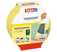tesa Professional Ruban Adhésif de Masquage en Papier Washi Fin - Masquage Ultra Précis Pendant les Travaux de Peinture - Pour Intérieur et Extérieur - 25 m x 38 mm