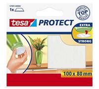 Tesa Protect Lot de 1 patins en feutre Blanc 100 x 80 mm