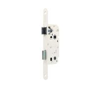 TESA R201B5SCL Serrure de sécurité à encastrer pour portes bois, axe 50 mm, finition laiton, pênes 14 mm