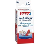 tesa Recharge pour rouleau-brosse adhésif, 3 m x 80 mm,