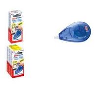 TESA - Roller correcteur jetable Sideway Roller, 4,2mm x 10,0mguidage de ruban centré, pointe flexible, design ergonomiquepour droitiers et gauchers (59810-00000- G