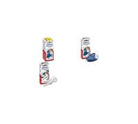 TESA - Roller correcteur Refill Correction, 8,4 mm x 14 m boîtier: bleu translucide, cassette: blanc boîtier: bleu translucide, cassette: blanc