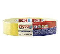 tesa Ruban adhésif Professional 04662 – Extra fort 50 m x 48 mm Jaune, résistant à l'eau