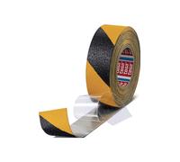 TESA Ruban adhésif antidérapant extrêmement flexible 60955 noir/jaune 18 m x 50 mm - 60955-00000-02