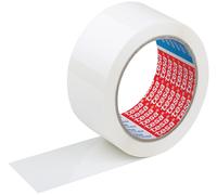 tesa® Ruban adhésif d'emballage tesapack polypropylène silencieux 28 microns - 50 mm x 66 m - Blanc