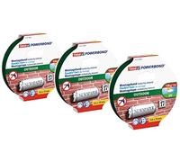 tesa Ruban adhésif double face Powerbond pour l'extérieur, 3x 5 m (5 m : 19 mm)