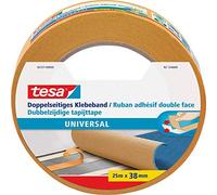 Tesa Ruban adhésif double face Universel 38 mm x 25 m