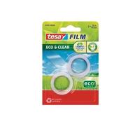 Tesa Ruban Adhésif Eco & Clear Ft 19 Mm X 10 M, Blister De 2 Rouleaux 1 Unité(S)