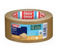 Tesa Ruban adhésif en papier kraft tesapck paper standard - 50 mm x 50 m - Brun