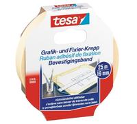 tesa Ruban papier Krepp 19 mm x 25 m G