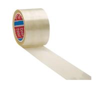 tesa Ruban adhésif polypropylène extralarge transparent 75 mm x 66 m - Lot de 4