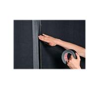 tesa Ruban adhésif toilé 4541 Interieur Exterieur 50 mm x 50 m Noir