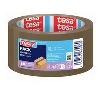 Tesa Ruban d'emballage - Rouleau adhésif 66 m x 50 mm - Kraft