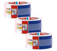 tesa Sensitiv 4333 Ruban de Précision - x 6-50 m x 25 mm - Rose | Bande de masquage pour supports fragiles en intérieur - Particulièrement fine et délicate