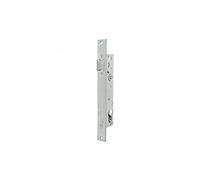 TESA Serrure monopoint 2219 pour profils métalliques, entraxe 35 mm, acier inoxydable, pêne demi-tour réversible, pour portes d'entrée d'immeuble