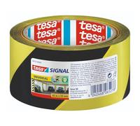 tesa Bande adhésive marquage SIGNAL 58133 – 66 m x 50 mm – jaune/noir – acrylate