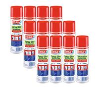 tesa Spray Adhésif Extra Fort Universel pour le Collage Permanent et Solide de Matériaux Lourds - Pour les Surfaces Rugueuses et Irrégulières - Lot de 12-500 ml
