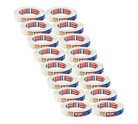 tesa Standard 4344 Ruban de Précision - x 6 - 50 m x 25 mm - Orange | Bande de masquage professionnel avec support en papier - Pour un masquage et une protection précis
