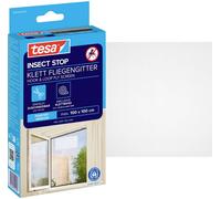 tesa Moustiquaire pour fenêtre STANDARD 100 x 100 cm Blanc