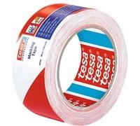 tesa Ruban de signalisation permanente 60760 – rouge/blanc 50 mm x 33 m