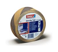 tesa Bande antidérapante 60951 DIN 51130 – 50 mm x 15 m – Noir/Jaune – 1 morceau