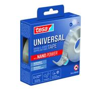 tesa tesa Nano Tape 3 m 30 mm transparent double face Quantité:1
